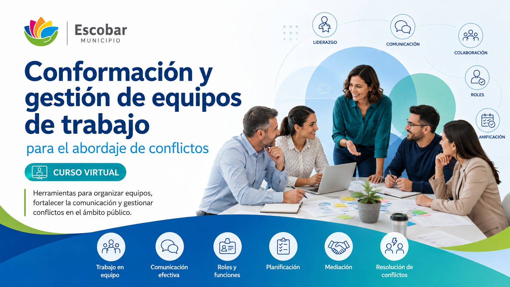 Conformación y gestión de equipos de trabajo para el abordaje de conflictos